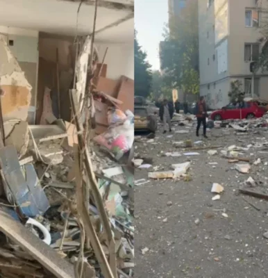 Deflagrație într-un bloc din Timișoara. O persoană a ajuns la spital cu arsuri pe 40% din suprafața corpului