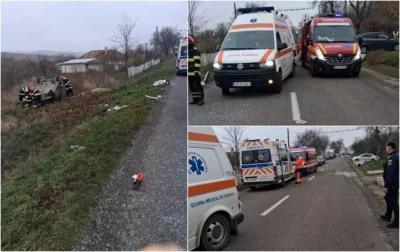 Cumplit! Copil de 1 an proiectat prin parbriz! Accident extrem de grav!