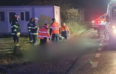 Înfiorător! Bărbat spulberat de un șofer beat criță! A murit pe loc!