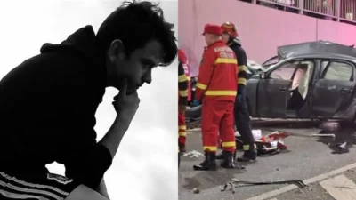 Cine e Marius, studentul care a zburat din mașină în pasajul groazei. Doliu imens! Ce au transmis profesorii