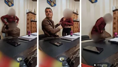Imagini XXX cu el și secretara au ajuns pe WhatsApp. Reacția primarului: „Vinovatul va plăti scump!”