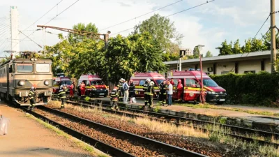 Tragedie imensă în gară! A fost spulberat de trenul internațional. Ce au anunțat polițiștii despre victimă