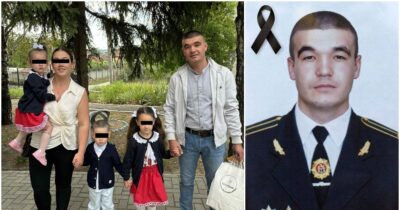 A plecat în Italia să facă bani, dar se întoarce în sicriu! Polițistul Gheorghe lasă 3 copii orfani