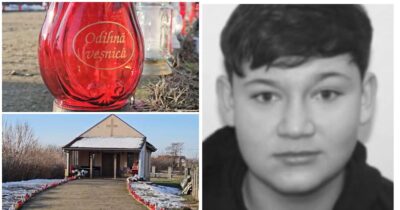 Imagini sfâșietoare cu sicriul alb al lui Mario! Ce a apărut la căpătâiul copilului ucis de prieteni