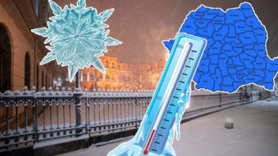 Prăpăd în România! ANM a emis prognoza de coșmar: Vin ninsorile și se depune strat consistent de zăpadă peste tot!