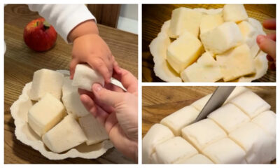 Adio zahăr! Cum se prepară „norii de mere”, desertul de post pe care toți copiii îl adoră. Ingredientul secret!