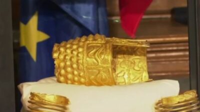 Răsturnare de situație! Ce se întâmplă cu aurul dacic furat: Coiful de la Coțofenești revine acasă, dar …