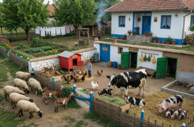 Animalul din gospodarie care NU poate privi spre cer. Putini romani stiu acest lucru surprinzator