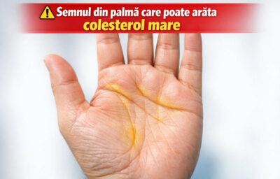 Semnul din palma care poate arata ca ai colesterolul foarte mare. Medicii spun ca multi oameni il ignora
