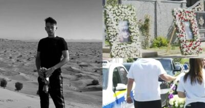 Durere fără margini la înmormântarea lui David! Ce au apărut purtând prietenii studentului mort