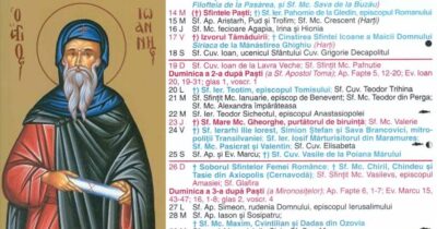 Sărbătoare mare în Calendarul ortodox pe 18 aprilie! Cine a fost Sfântul Ioan, cel care a îndurat chinuri groaznice