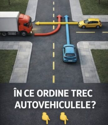 Mulți șoferi GREȘESC: Ordinea în care trec cele TREI vehicule este…