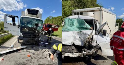 Sfârșit cumplit pentru un tânăr de 33 de ani pe DN1C! Ce s-a întâmplat după impactul frontal cu o altă utilitară