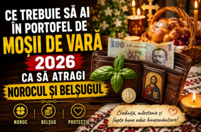 Ce trebuie sa ai in portofel de Mosii de Vara 2026 ca sa atragi norocul si belsugul
