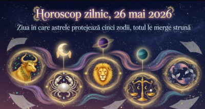Horoscop zilnic, 26 mai 2026. Ziua in care astrele protejeaza cinci zodii, totul le merge struna