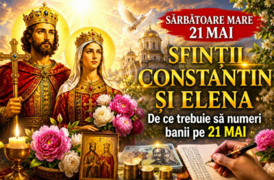 Sarbatoare mare pe 21 mai, Sfintii Constantin si Elena. De ce trebuie sa numeri banii in aceasta zi