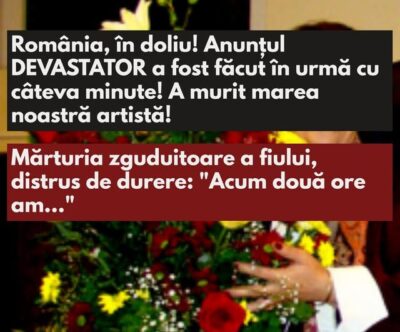 DOLIU imens în folclor: a încetat din viață marea interpretă…