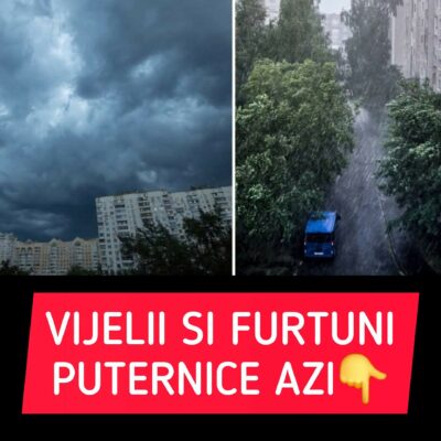 Meteorologii au emis o AVERTIZARE MAJORĂ. Iată ce zone vor fi lovite de…