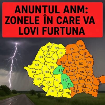 Două FENOMENE METEO extreme lovesc simultan: iată ce se întâmplă cu vremea…