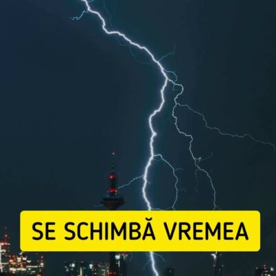 CANICULA se termină brusc: iată ce fenomen periculos lovește țara de miercuri…