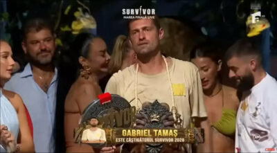 Gabi Tamas, prima reactie dupa ce a castigat Survivor Romania 2026. Cui i-a dedicat premiul