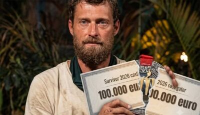Suma colosală încasată de Gabi Tamaș după ce a câștigat Survivor 2026! Câte mii de euro a primit de la Antena 1
