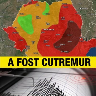 UN CUTREMUR a trezit locuitorii în noaptea de joi spre vineri, având o magnitudine…