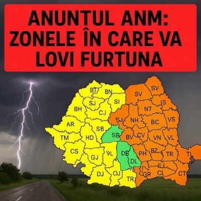 Vremea devine EXTREMĂ, iată ce trebuie să eviți în următoarele ore în zonele…