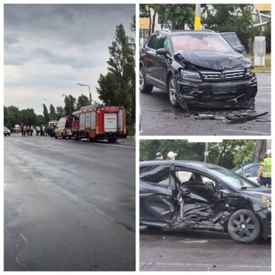 ACCIDENT GRAV la intrarea în stațiunea Mamaia! Două autoturisme au fost implicate, iar o femeie de 70 de ani a fost transportată la spital