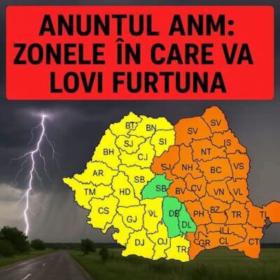 Temperaturile Cresc Brusc, Dar Urmează Ploi Torențiale și Grindină. Unde Se Strică Vremea
