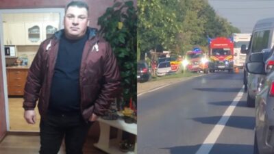 El este bărbatul care a murit după ce i s-a făcut rău la volan. Gheorghe a suferit un infarct când a aflat că fiica sa a avut un accident