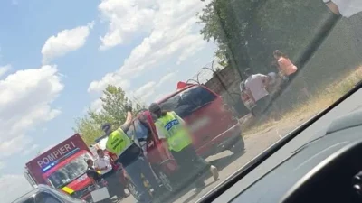Impact teribil între două autoturisme, în Bihor! Un bărbat a murit în urma accidentului rutier