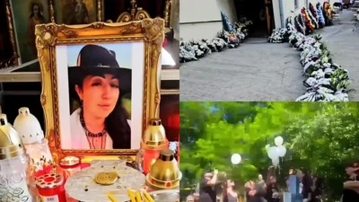Imagini dureroase de la înmormântarea Oanei Adiaconiței! Designerița a fost condusă pe ultimul drum