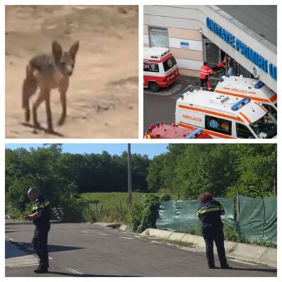 Atac terifiant în Vaslui. O femeie a fost mușcată de un șacal turbat în mijlocul localității și salvată în ultima clipă de doi vecini