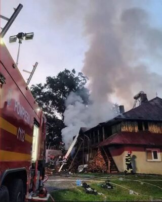 Tragedie la Mănăstirea Bisericani. Un călugăr a murit carbonizat în urma unui incendiu violent izbucnit într-o chilie