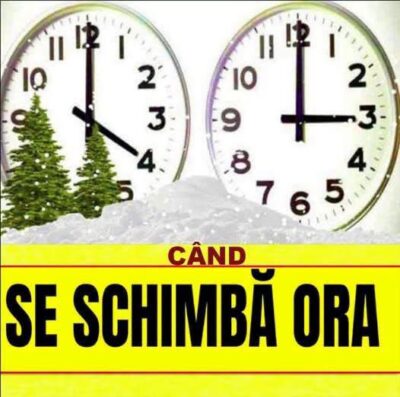 Când trecem la ora de iarnă în 2026. Ziua de 25 octombrie va avea 25 de ore
