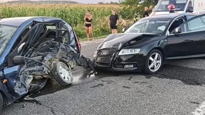 Accident mortal în Câlnic! O femeie de 57 de ani și-a pierdut viața în urma unui impact violent dintre două mașini