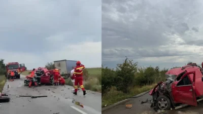 Accident mortal la ieșirea de pe Autostrada A2! Un șofer în vârstă de 54 de ani și-a pierdut viața