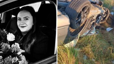 Ea este Oana, tânăra care și-a pierdut viața în incidentul rutier de pe DJ 221. Familia ei este îngenuncheată de durere