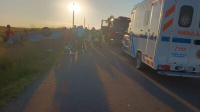 Accident grav în Brăila! O persoană a murit, iar o alta se află în stop cardio-respirator