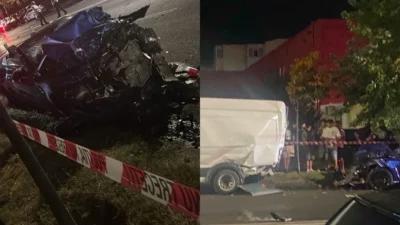 Accident rutier între două mașini, în Brăila! Mai multe persoane au fost rănite și transportate la spital