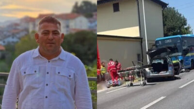 Constantin, un român stabilit în Italia, și-a pierdut viața după ce s-a izbit cu mașina de un autobuz. Bărbatul trăia alături de cei cinci frați ai săi