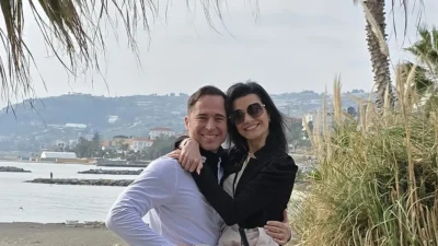 Dinu Maxer și Magdalena Chihaia, extrem de fericiți! Au un nou membru al familiei: „De azi avem o bebelușă”