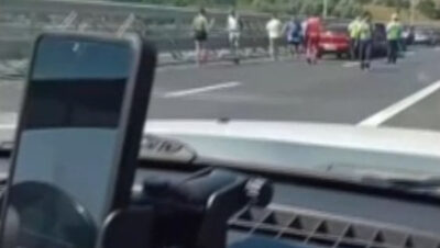 Șase mașini s-au ciocnit pe A2, la Cernavodă. S-au format cozi kilometrice