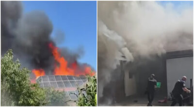 Incendiu într-o casă din Suceava. Doi copii și doi bătrâni au fost salvați de jandarmi
