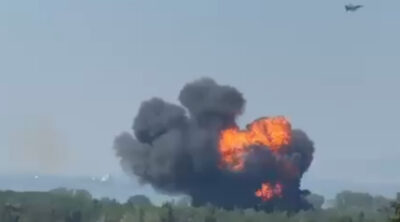 Un avion de luptă F-16 s-a prăbușit în timpul unui antrenament. Ce s-a întâmplat cu pilotul