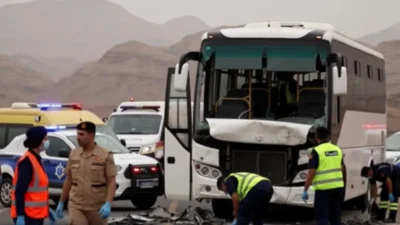 Un autocar plin cu pasageri s-a răsturnat în Egipt! Cel puțin 16 oameni au murit