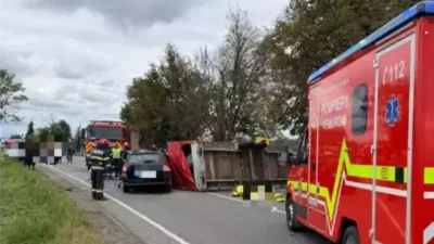Accident cumplit pe DN 15, în Mureș. Doi oameni au murit și alți 4 sunt răniți