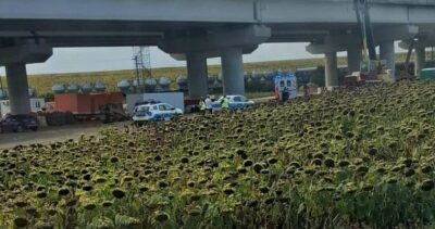 Un bărbat care lucra pe șantierul Autostrăzii A7 Bacău–Pașcani și-a pierdut viața după ce a căzut în gol 10 metri