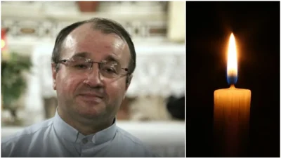 Preot catolic român, mort în Italia din cauza unei boli grave. Părintele Antonio Robu avea 54 de ani